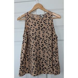 A New Day Animal Print Sleeveless Top